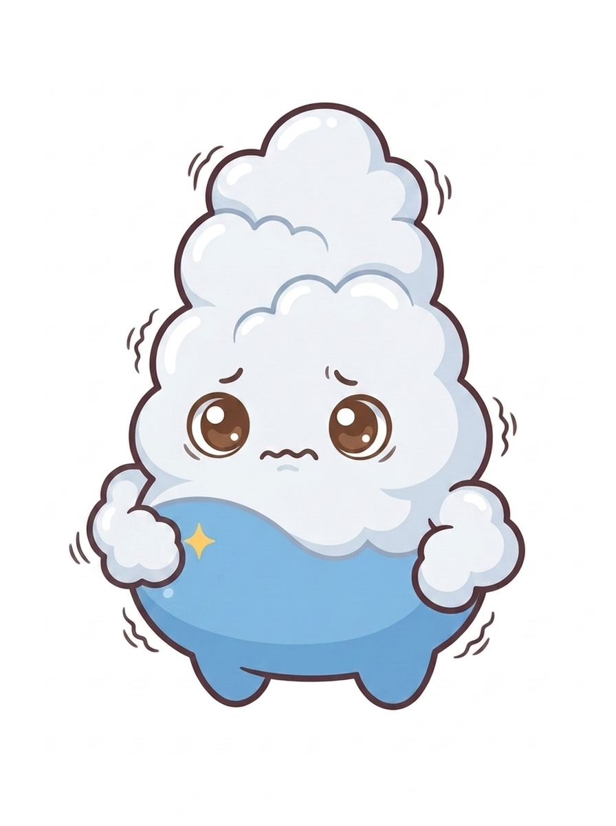 ふあんの表情