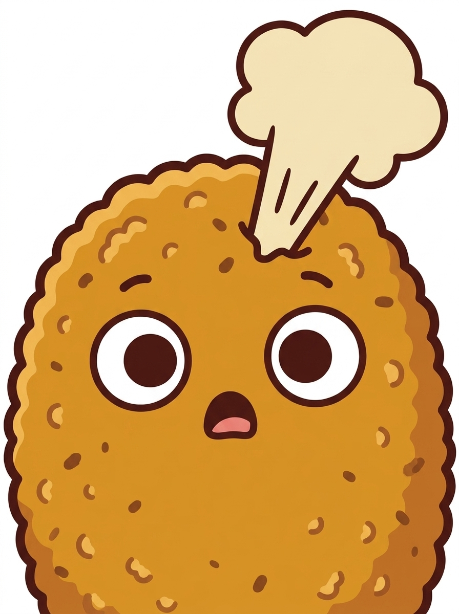びっくりの表情