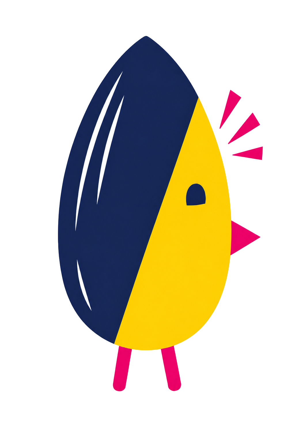 びっくりの表情