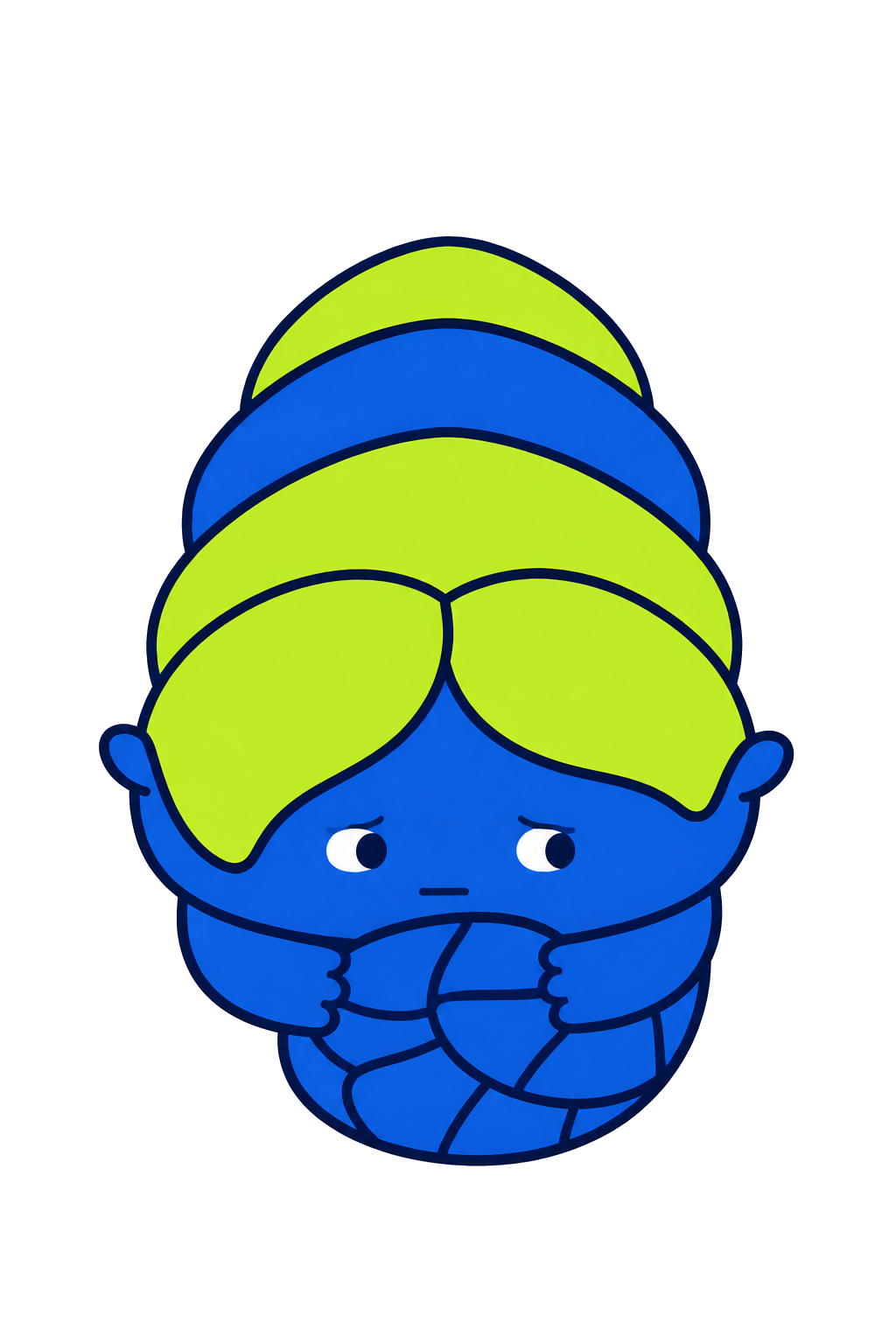 ふあんの表情